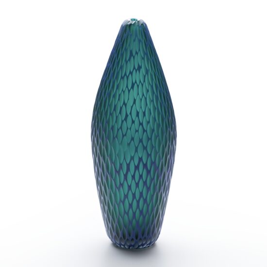 Vase „Zicone“ aus der Serie „Topkapi“, Entwurf Monica Guggisberg und Philip Baldwin