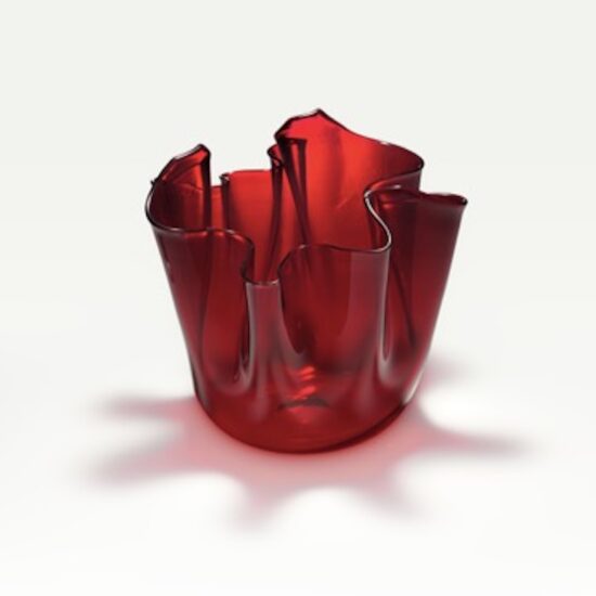 Vase „Fazzoletto“ (Taschentuchvase), Entwurf Fulvio Bianconi und Paolo Venini