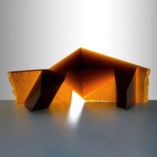 Table Laid under the Red Evening Sky