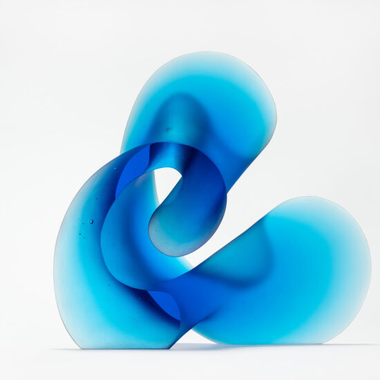 Amorphous Aqua Blue